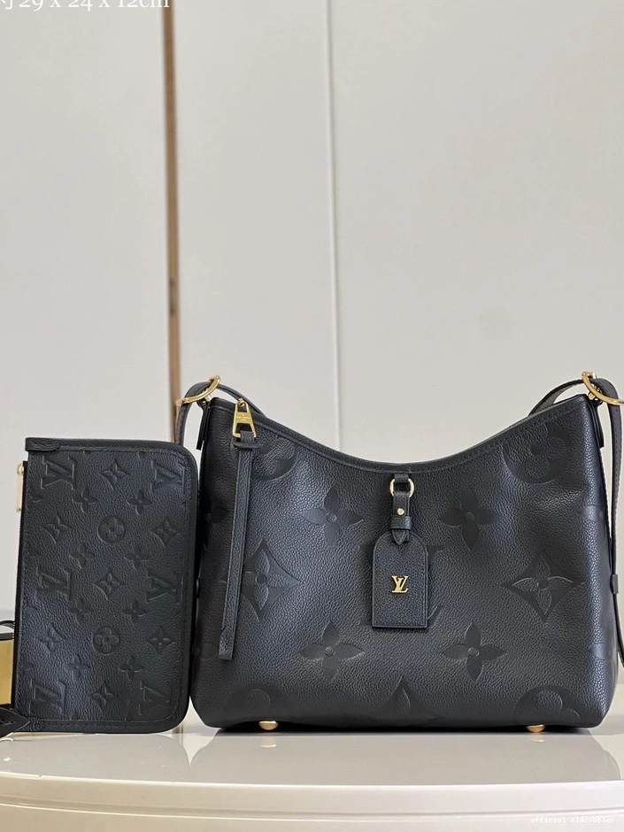 Official oldcobbler VUITTON LOUIS PM CARRYALL 0809